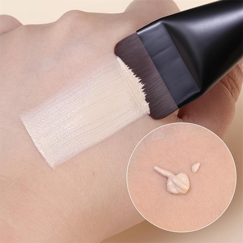 Ultra-Thin Foundation Brush Suitable for All Skin Types - & Korean Beauty Series Flat Base, Seamless Blending Liquid/Cream Foundation,