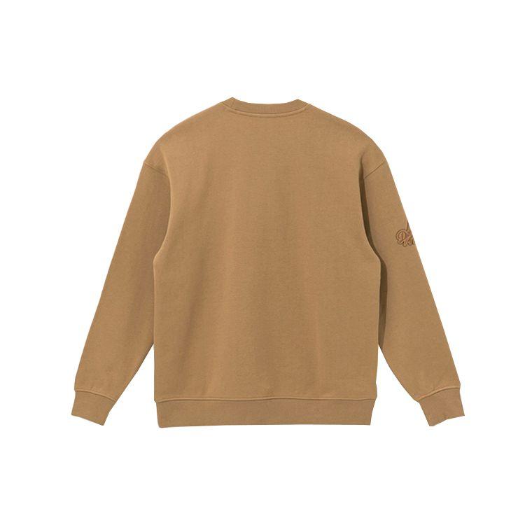 New Era Sonbahar/Kış 21 MLB Serisi Los Angeles Dodgers Logolu Bisiklet Yaka Kazak Günlük Amerikan Sweatshirt Unisex sweatshirt Açık Kahverengi 12866600