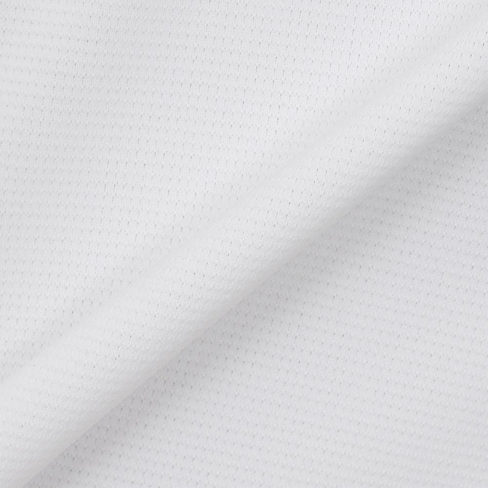 MALBON GOLF Back Bucket Point Mock Neck T-Shirt Off White (Man)