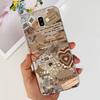 Silicone Phone Case For Samsung Galaxy J4 J6 Plus J8 2018 Oil Flower Fashion Soft Back Cover On Samsung J6 2018 J6+ J610F Case