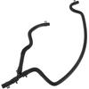 1 Pc Radiator Hose for Land Rover Range Rover Sport 4.4L 2006-2009 Engine Overflow Hose No.PCH500153 Black Rubber