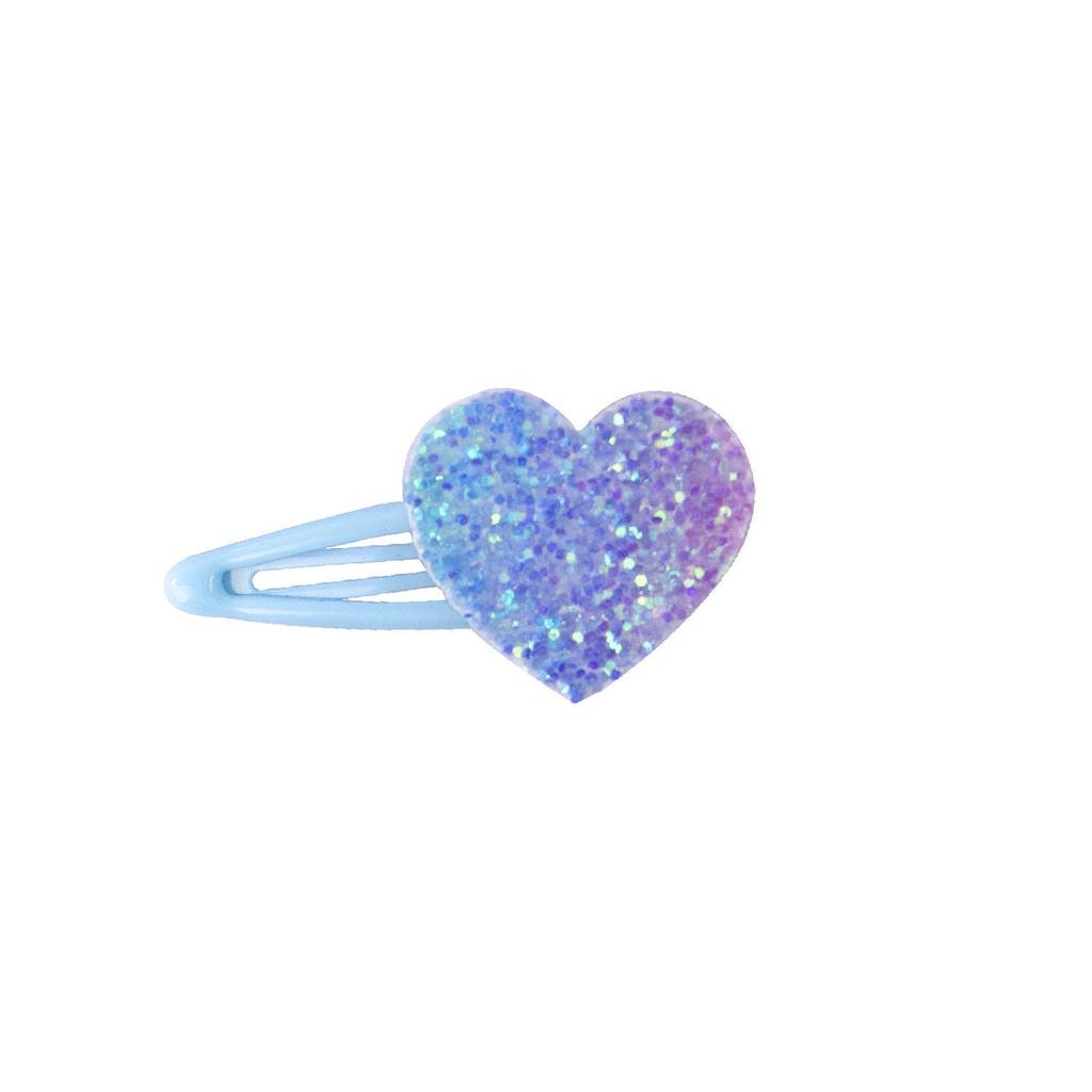 Candy Color Heart & Star Cartoon Bang Hair Clips for Kids