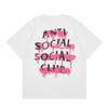 2023 summer new ASSC letter snake print new foreign trade short sleeve wholesale youth fashion T-shirt
