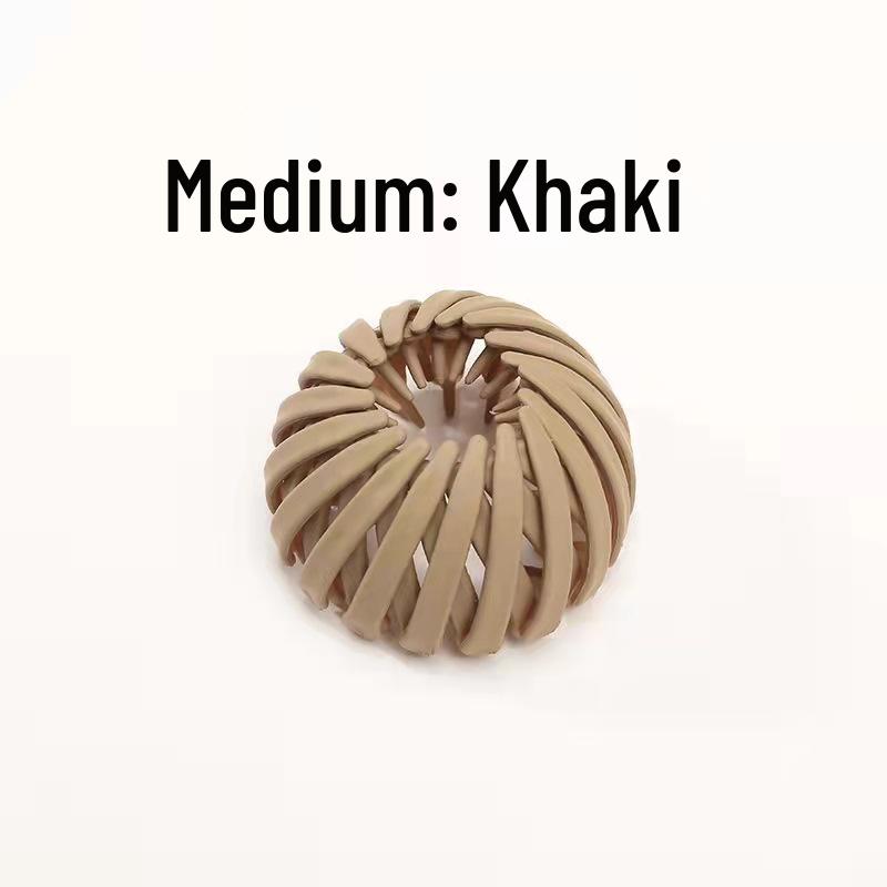 Korean Bird's Nest Bun Maker Hair Accessory - High Ponytail Claw Clip