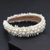 Baroque Bridal Hair Hoop Large Women Hairbands Headwear Pearl Headbands  Women