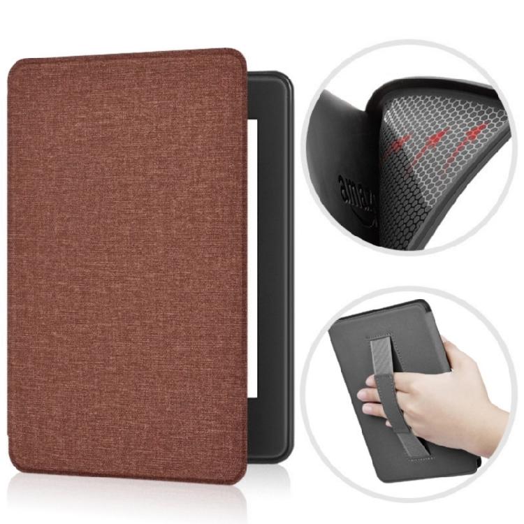 Color TPU Case Auto Sleep For Paper White 12th Gen 2024 7Inch With Fabric Texture And Easy Access