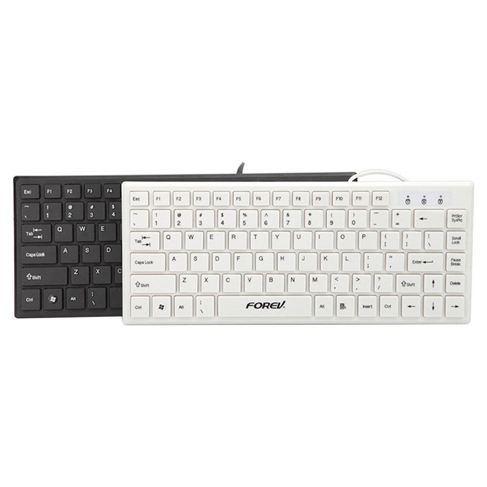 

FV65S Проводная мини-клавиатура Chocolate Office: Стильный тонкий дизайн с механическим ощущением. FV-65S Black Arabic