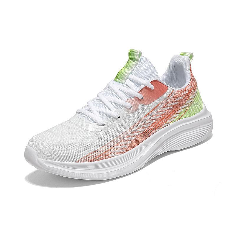 

2025 спортивная обувь на плоской подошве большого размера сетчатая обувь дышащая обувь для бега легкая цветовая гамма модный тренд мужская обувь 45