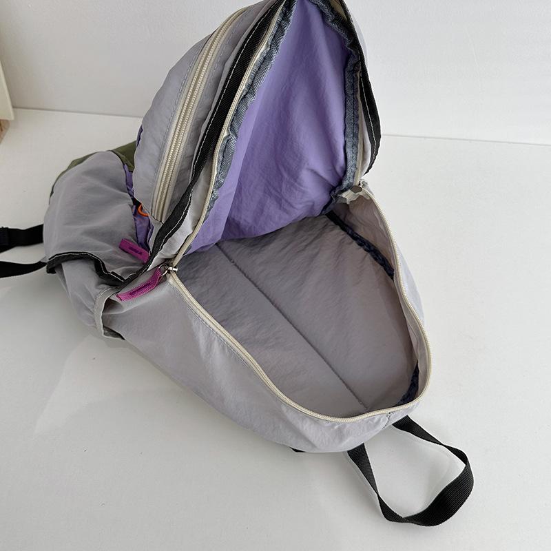 Japanese small schoolbag women's new ins style cute drawstring mini leisure bag travel light backpack women