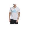 Adidas Casual Sport Round Neck Short-Sleeve T-Shirt Men Tops White FT9735