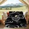 1PC Clube Atlético Mineiro With Shield Soft Flannel Blanket Throw for Adult Bedroom Living Room Sofa Camping Travel Fan Gifts Christmas Gifts