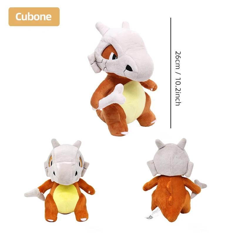 Pikachu Plush Stuffed Animal Toy Eevee Mew Cubone Psydusk Lapras Gengar Charizard Peluche Doll Gift For Kids