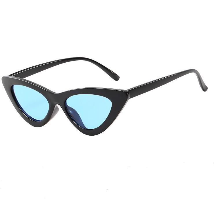 Vintage Okulary przeciwsłoneczne Kocie oko Kobiety Seksowne Retro Małe Kocie oko Okulary przeciwsłoneczne Markowy Projektant Kolorowe Okulary Dla Kobiet