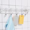 Flerbruks klesklyper i rustfritt stål Baderom Håndkleklemme Klesvask Klessokker Klynger Kjøkken Organizer Krok Klesklype