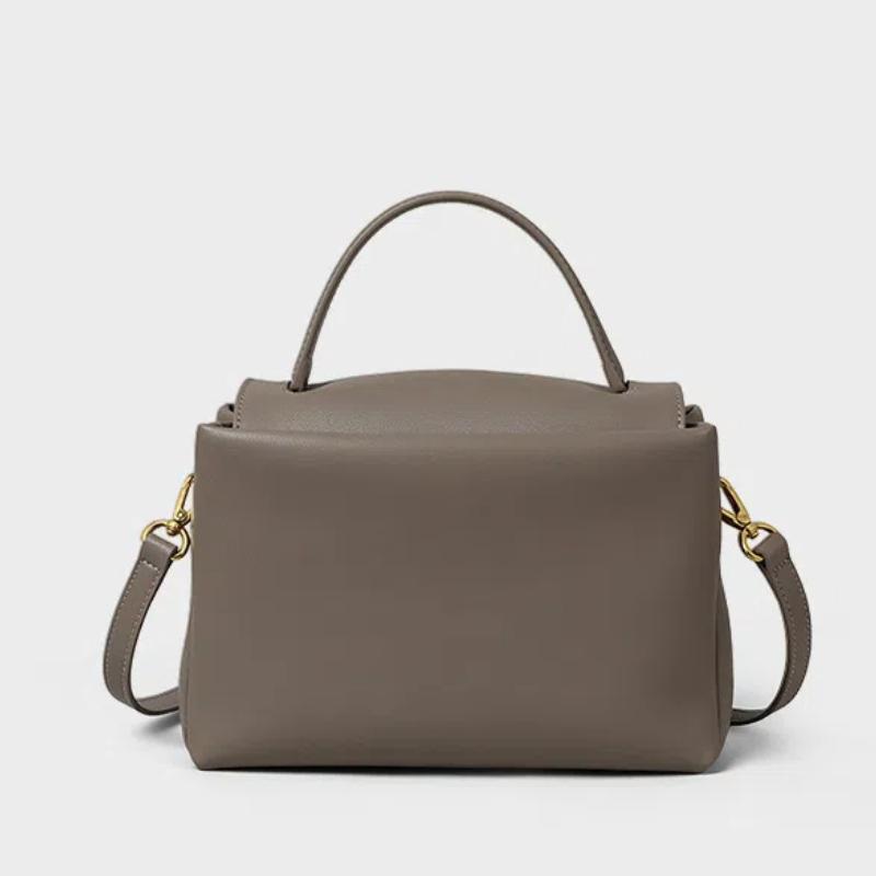 Texture Soft Women Leather Handbag, New Retro Small Square Bag, Versatile and Fashionable Shoulder Bag, Crossbody Women's Bag