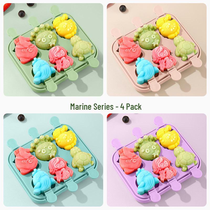 Food Grade Star Ice Pop & Ice Cream Mold
