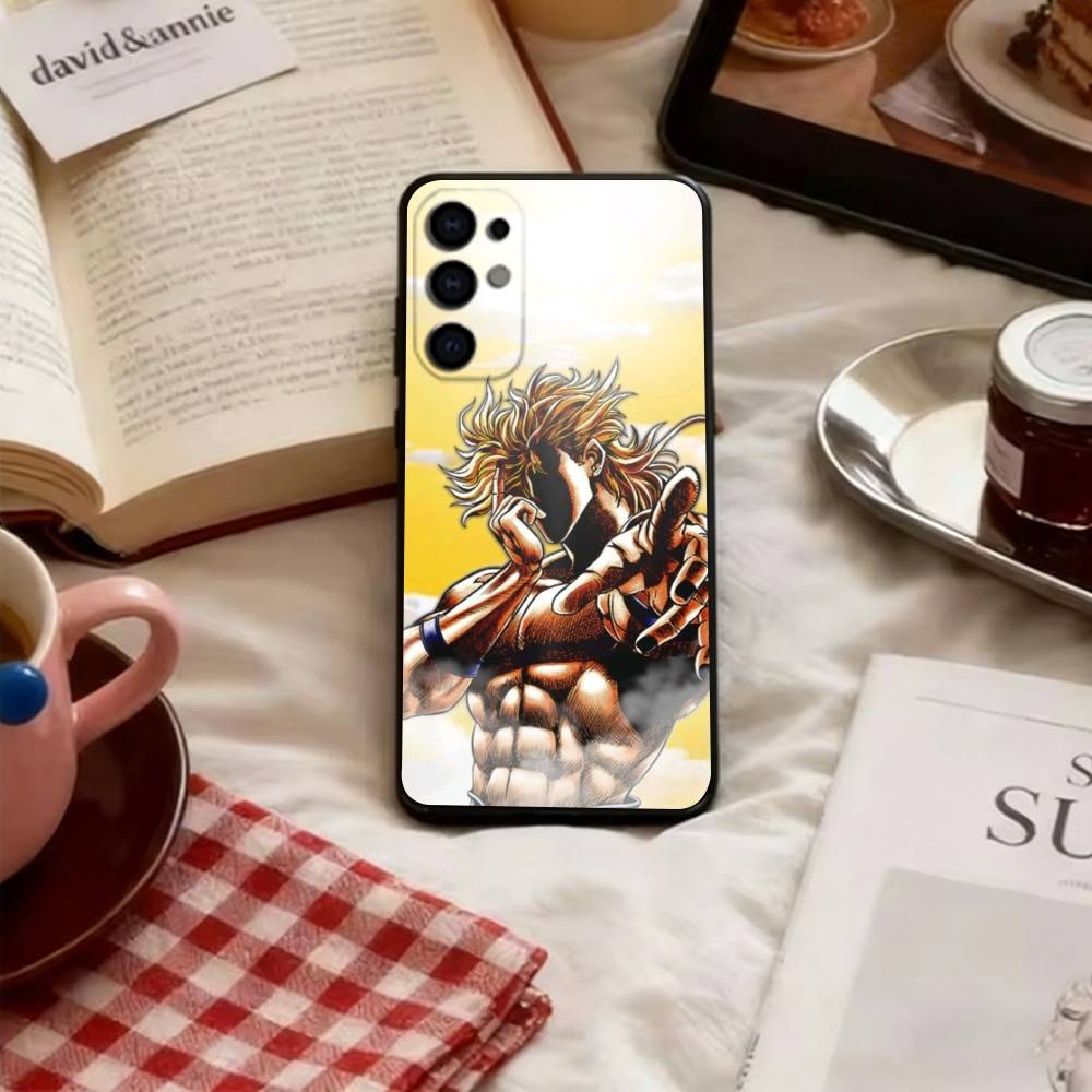 Pouzdro na telefon JoJo's Bizarre Adventure Pro Samsung S25,S24,S21,S22,S23,S30,Ultra,S20,Plus,Fe,Lite,Note,10,Měkký černý kryt