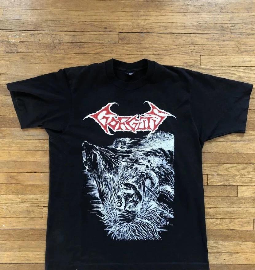Gorguts Band American Tour Unisex Black Shirt S-5XL Q3556 2XL