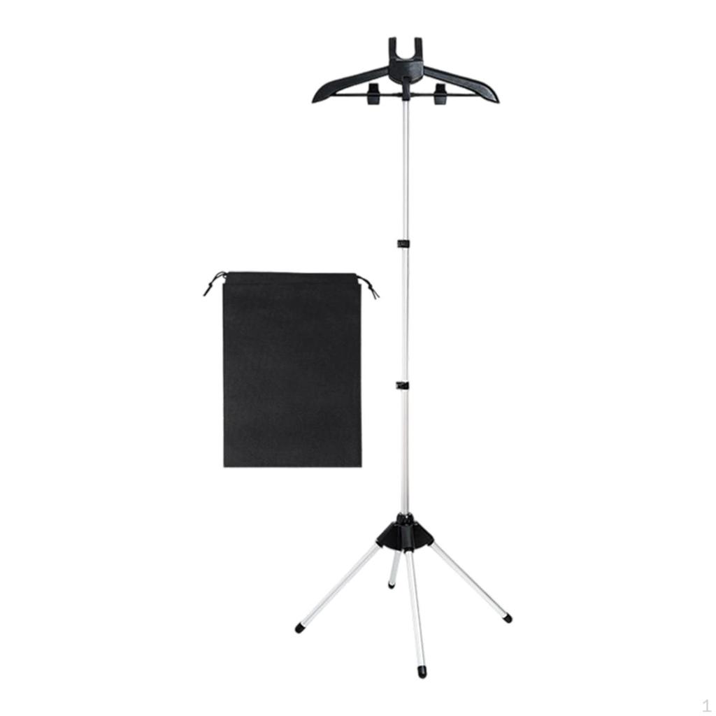 Clothes Hanger for Steamers, Portable, Foldable, -held Ironing Stand
