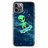 Cute Cartoon Alien Space Funny Art Soft Phone Case For IPhone 18 11 17 Air 16E 16 Pro Max 15 + 14 Plus 13 Mini 12 Apple 7 SE 8 Fund