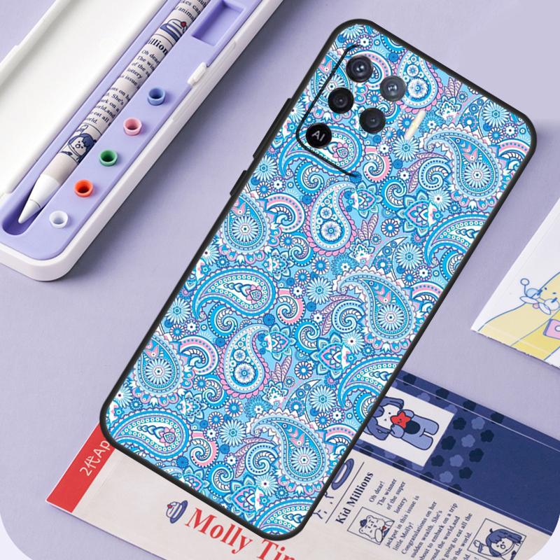 

Paisley Pattern For Oppo A96 A76 A16 A94 A74 A54 A15 A18 A38 A58 A78 A98 A40 A60 A80 A57 A17 A77 A5 Pro Case OPPO A96 4G