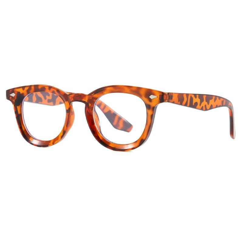 Retro Square Concave Sunglasses Women Brand Fashion Punk Rivets Sun Glasses Men Shades Uv400 Olive Green Leopard Eyewear