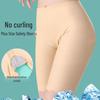 Plus Size Women's Anti-Slip Seamless Ice Silk High Waist Safety Shorts
