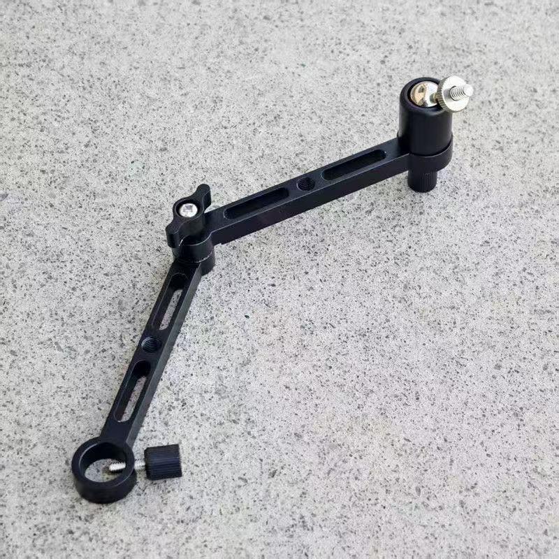 Universal Aluminum Alloy Night Fishing Lamp Holder with Fishing Box Chair Extension - European Style