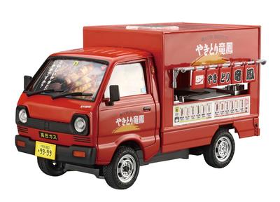 AOSHIMA Serie de Ventas Móviles Yakitori Ryuho Maqueta de Plástico 1/24 No.8