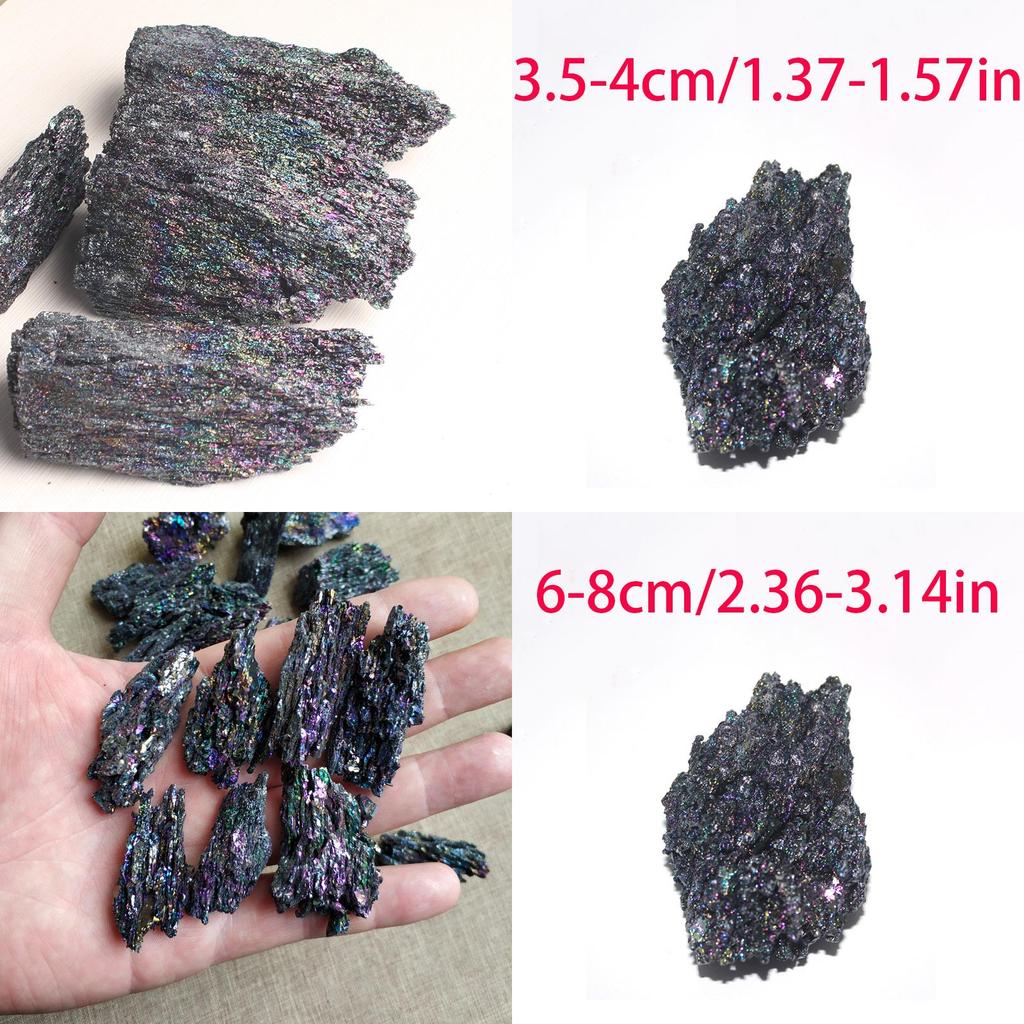 Iridescent Natural Colorful Crystal Stone Ornaments For Captivating Gift Ideas