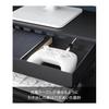 Yamazaki Jitsugyo (Yamazaki) Monitor Stand with Drawer That Can Also Fit Game Controllers Black W50 X D24 ~ 41 X H12.8cm Tower Monitor Stand Tabletop