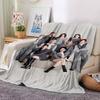 Twice Blanket Ultra-Soft Great for Office Couch Bed Four Seasons Multipurpose Warmthful Decor Ideal Gift For Birthday Valentine'S Day