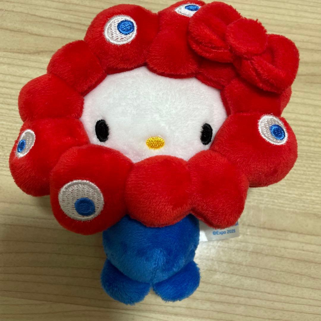 Hello Kitty Osaka/Kansai Expo Myak Myak Plush Mascot