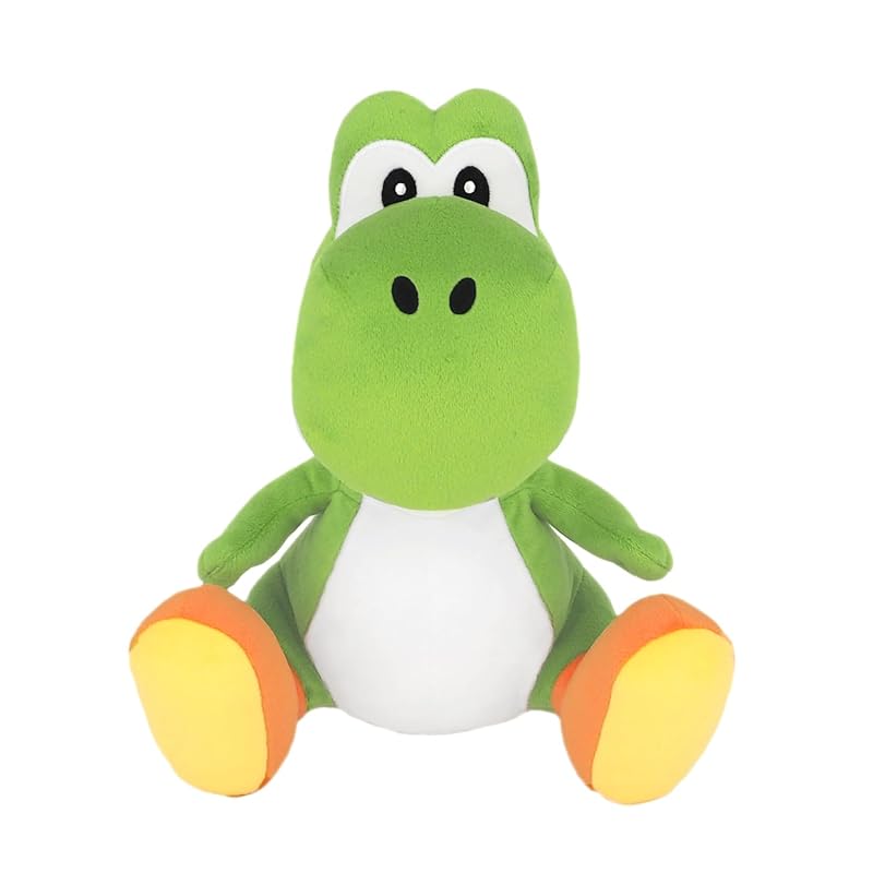 Sanei Boeki Super Mario ALL STAR COLLECTION Yoshi (M) W18 x D20 x H26cm Plush Toy AC19