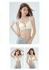 Lace soft and sticky small chest bra without steel ring, comfortable support, skin friendly, not restrictive, small chest gathered and enlarged