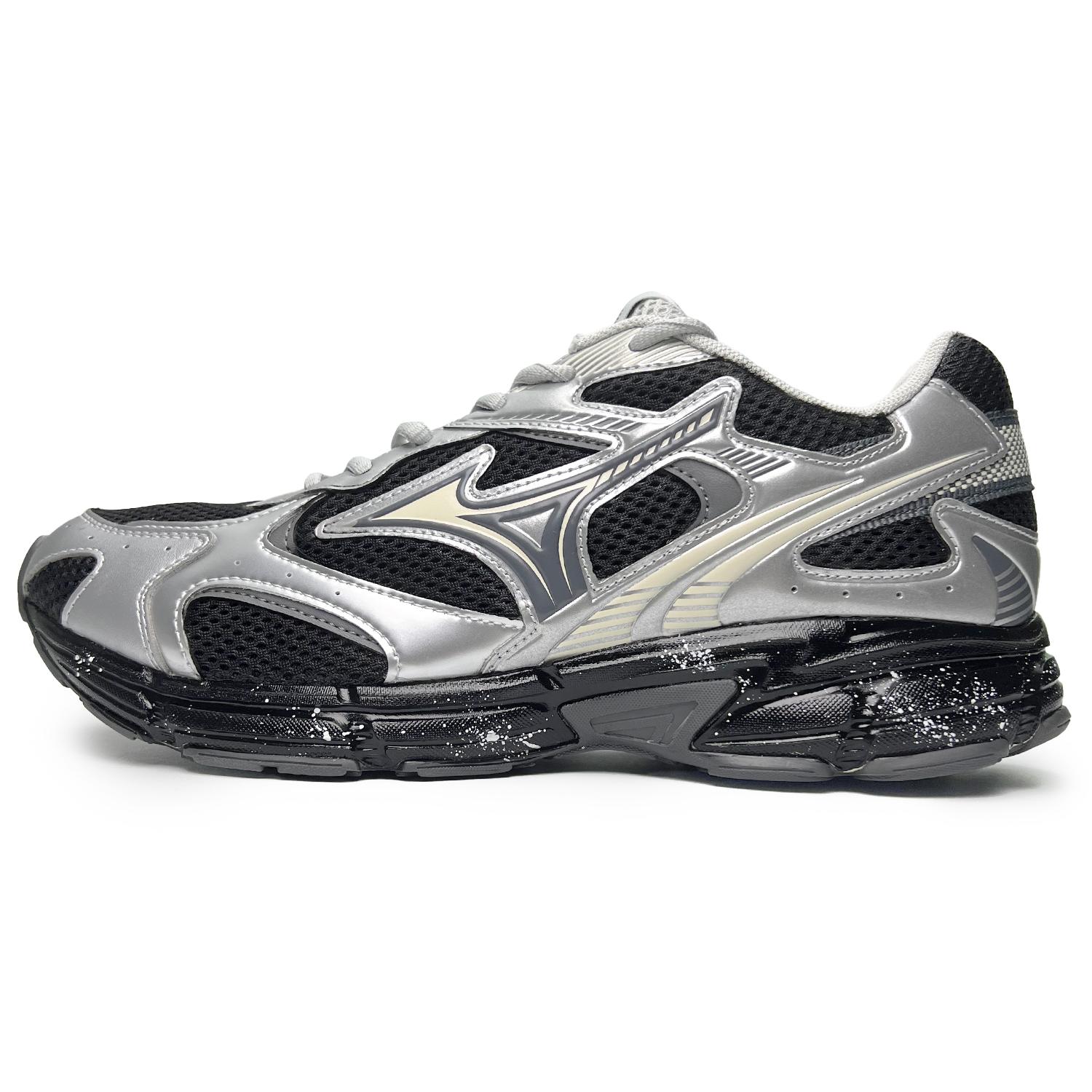 Mizuno Speed 2K Night Guardian Abrasion Resistant Breathable Rebound Low top Casual Shoes Unisex Black Silver D1GH222917(Team285-) 40