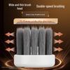 Saky Volcanic Charcoal Soft Bristle Toothbrush 4-Pack CN plug (adapter included)