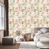 Colorful Animals and Flowers Wallpaper for Living Room and Bedroom 50x1000