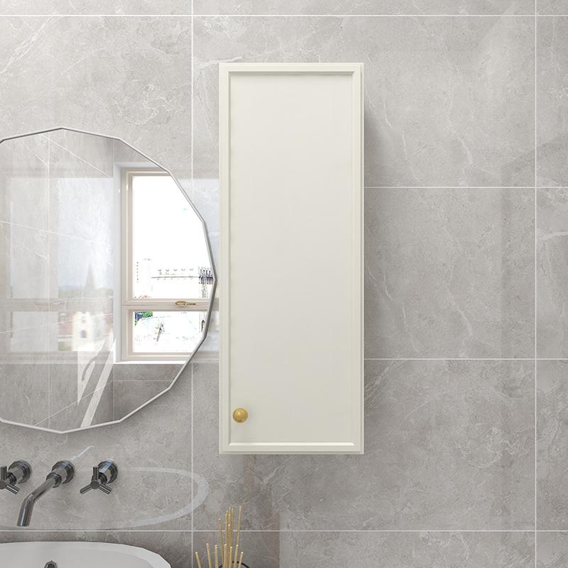 Waterproof Space Aluminum Bathroom Wall Cabinet - Aluminum Alloy Storage Cabinet, Over-Toilet Cabinet for Bathroom, Wall-Mounted
