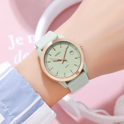 High-value Student Watch Silicone Belt for Girls and Boys Simple Trend Test Quartz Watch Waterproof and Silent