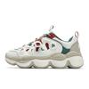 Heritage Retro Chunky Sneakers White Red Green Unisex F12W511109FSC