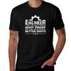 Funny Engineering Gift for Men Women : I Try To Make Things Idiot Proof Engineer Shirt Engineering Graduate Engineering  T-Shirt
