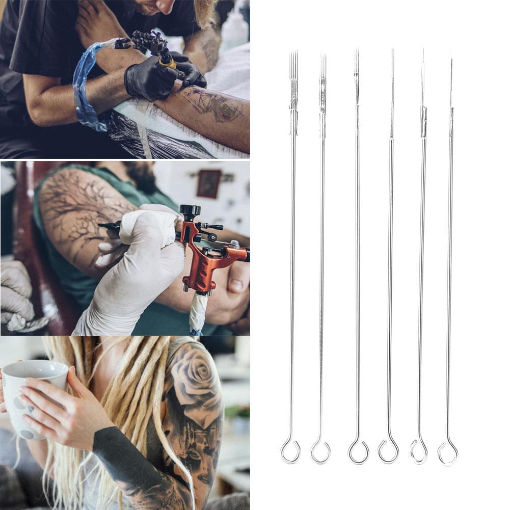 50pcs Disposable Tattoo Needles Tattoo Cartridge Needles for Tattoo Machine Tattoo Supplies 1#