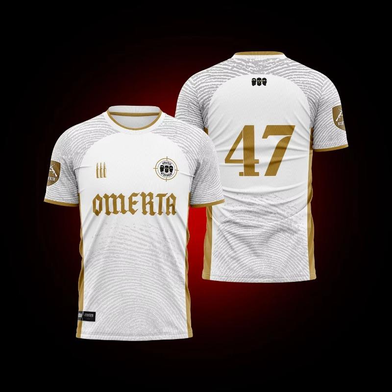 Summer short sleeved G2 team uniform jersey CSGO sports e-sports game T-shirt O-neck breathable loose T-shirt lightweight breath