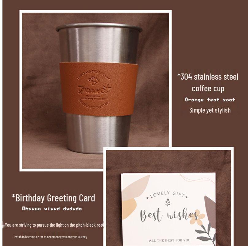 Luxus Kaffeemaschine Geschenkbox für beste Freunde - Aromatherapie & Kreatives Design