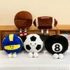 Basketball Football Volleyball Badminton Rugby Volleyball Baseball Tennis Doll Pendant Plush Toy
