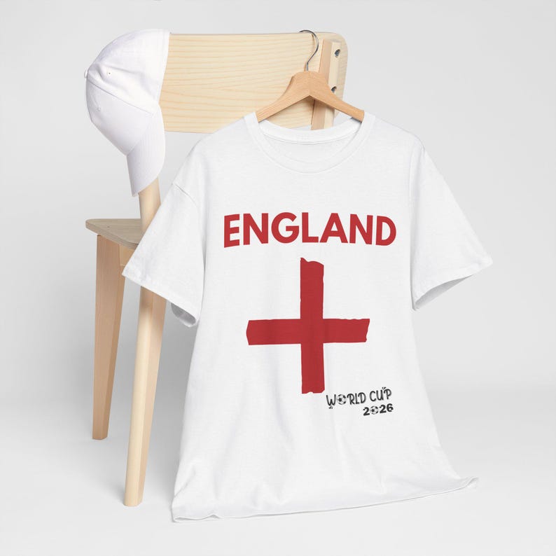 2026 World Cup Shirt | Football Fan Tee | Unisex Soccer Shirt | England XL