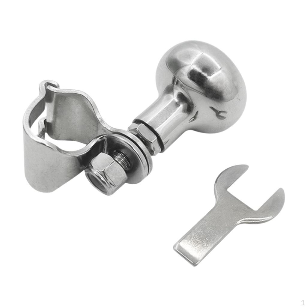 Boat Steering Wheel Knob Power Handle Accessory Marine Part Easy to Install Auxiliary Booster for