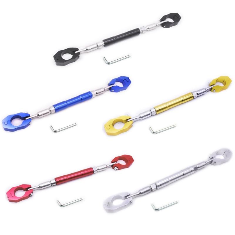 Adjustable Motorbike Handlebar Adjustable Crossbar Balance Bar Handle Grip Aluminum Alloy for Enhanced Stability Control