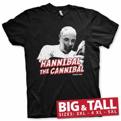 Licensed The Silence Of The Lambs Hannibal the Cannibal 3XL 4XL 5XL T-Shirt